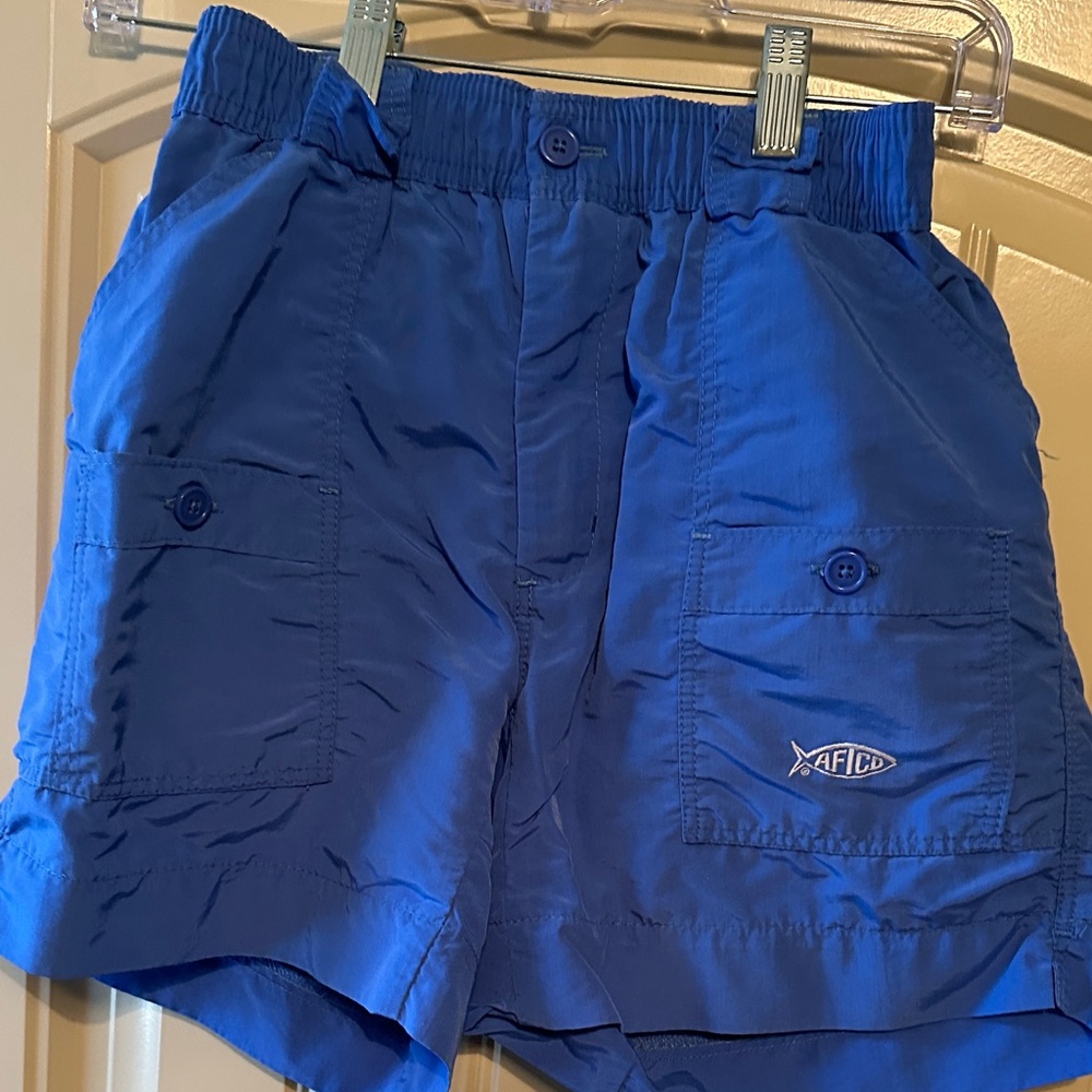 AFTCO Royal Blue Utility Shorts
